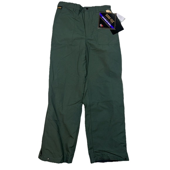 NWT‎ Browning Barometric Gore-Tex Teflon Mens Large Green Pants